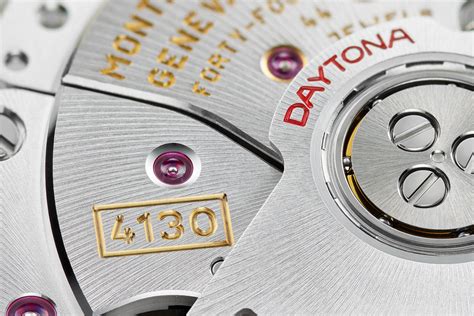 rolex daytona movement 4130|daytona rolex retail price.